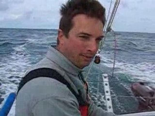 JiB a la barre du 569 sous spi Mars 2008