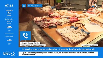 31/03/2023 - Le 6/9 de France Bleu Béarn Bigorre en vidéo