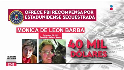 FBI ofrece 40 mil dólares por información de estadunidense secuestrada en Jalisco
