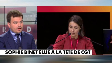 Скачать видео: Sophie Binet élue à la tête de la CGT