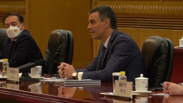 Pedro Sánchez, al primer ministro chino: Queremos avanzar a una colaboración con la UE más equilibrada