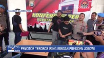 Pemotor yang Terobos Iringan Presiden Jokowi di Makassar Tak Ditahan