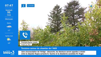 31/03/2023 - Le 6/9 de France Bleu Occitanie en vidéo