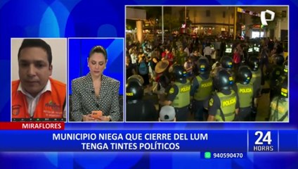 Municipalidad de Miraflores sobre cierre del LUM: "no ha sido una decisión antojadiza"