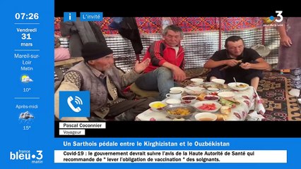 Un Sarthois amoureux des voyages lointains à vélo