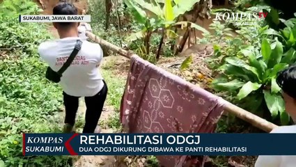 Dua ODGJ Dikurung Dibawa Ke Panti Rehabilitasi Untuk Penanganan Layak