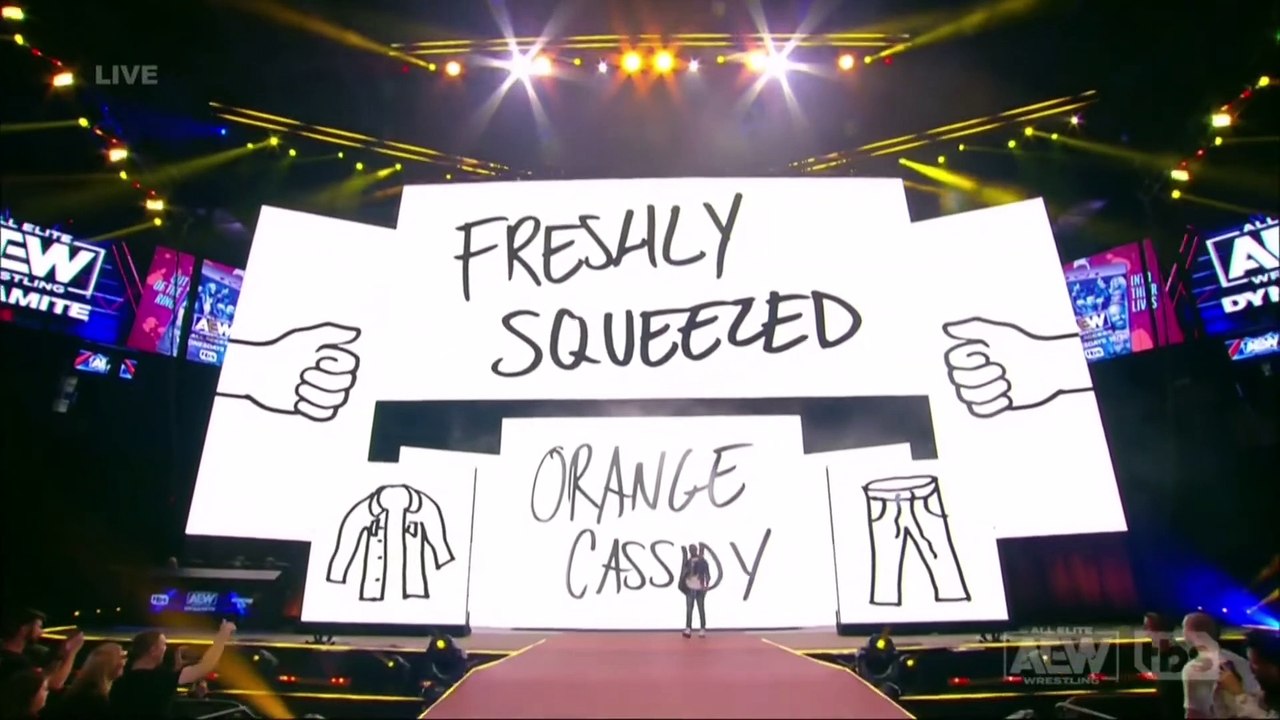 Orange Cassidy Entrance AEW Dynamite, March 29, 2023 video Dailymotion