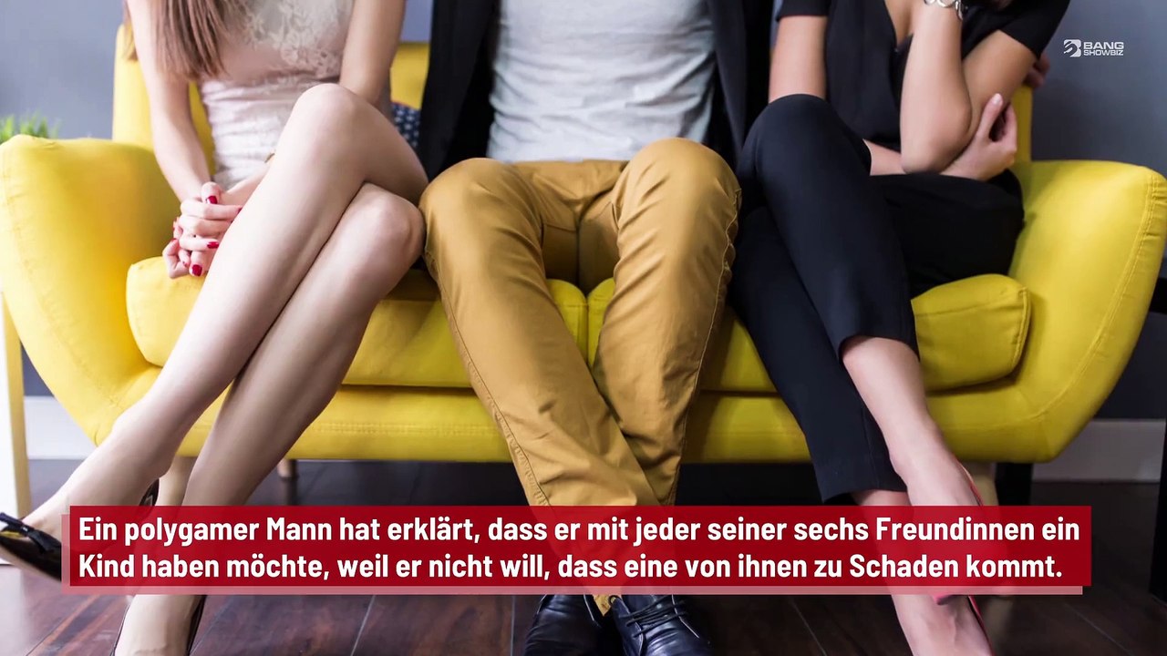 Polygamer Mann: Er will mit jeder seiner sechs Partnerinnen ein Kind haben