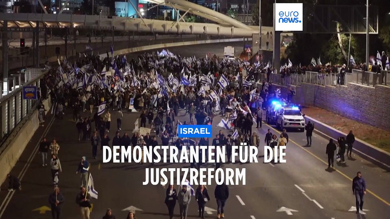 Israel: Befürworter der Justizreform machen in Tel Aviv mobil