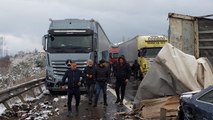 Bolu'da 58 aracın karıştığı zincirleme kaza
