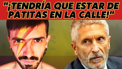 InfoVloggler, muy duro con Marlaska y su pifia con la Guardia Civil: "Ha manchado la dignidad..."