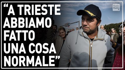 L'EX PORTUALE PUZZER IN SENATO ▷ "ORA LO STATO SI PRENDA CARICO DELLE PERSONE CHE HA TRADITO"