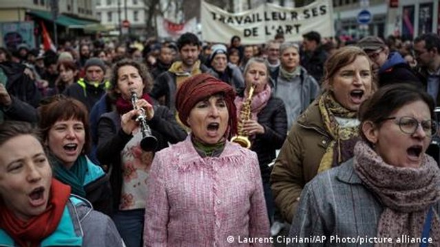 France: Protests against Emmanuel Macron's reform