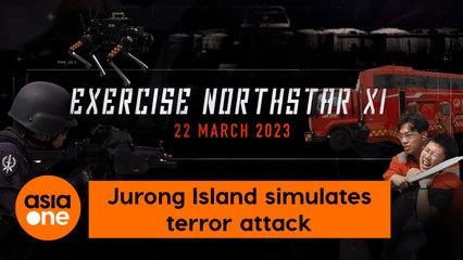 Terrorism can fracture society, says PM Lee at 11th Exercise Northstar on Jurong Island