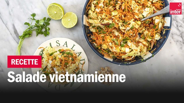 Salade vietnamienne - Les recettes de François-Régis Gaudry
