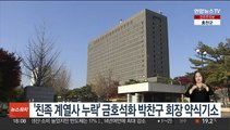 '친족 계열사 누락' 금호석화 박찬구 회장 약식기소