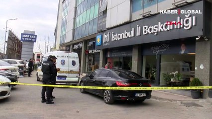 İYİ Parti İstanbul İl Başkanlığı'na silahlı saldırı