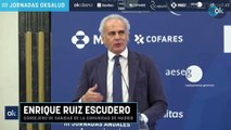 Ruiz Escudero interviene en las III Jornadas de OKSalud