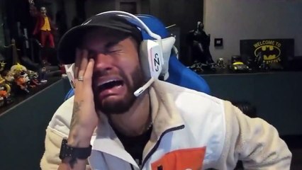 Neymar canlı yayında servet kaybetti; önce ağladı, sonra kahkaha attı!