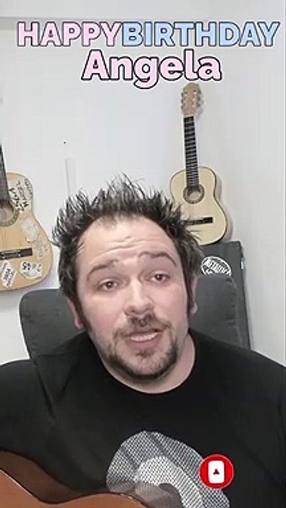 Happy Birthday, Angela! Geburtstagsgrüße an Angela