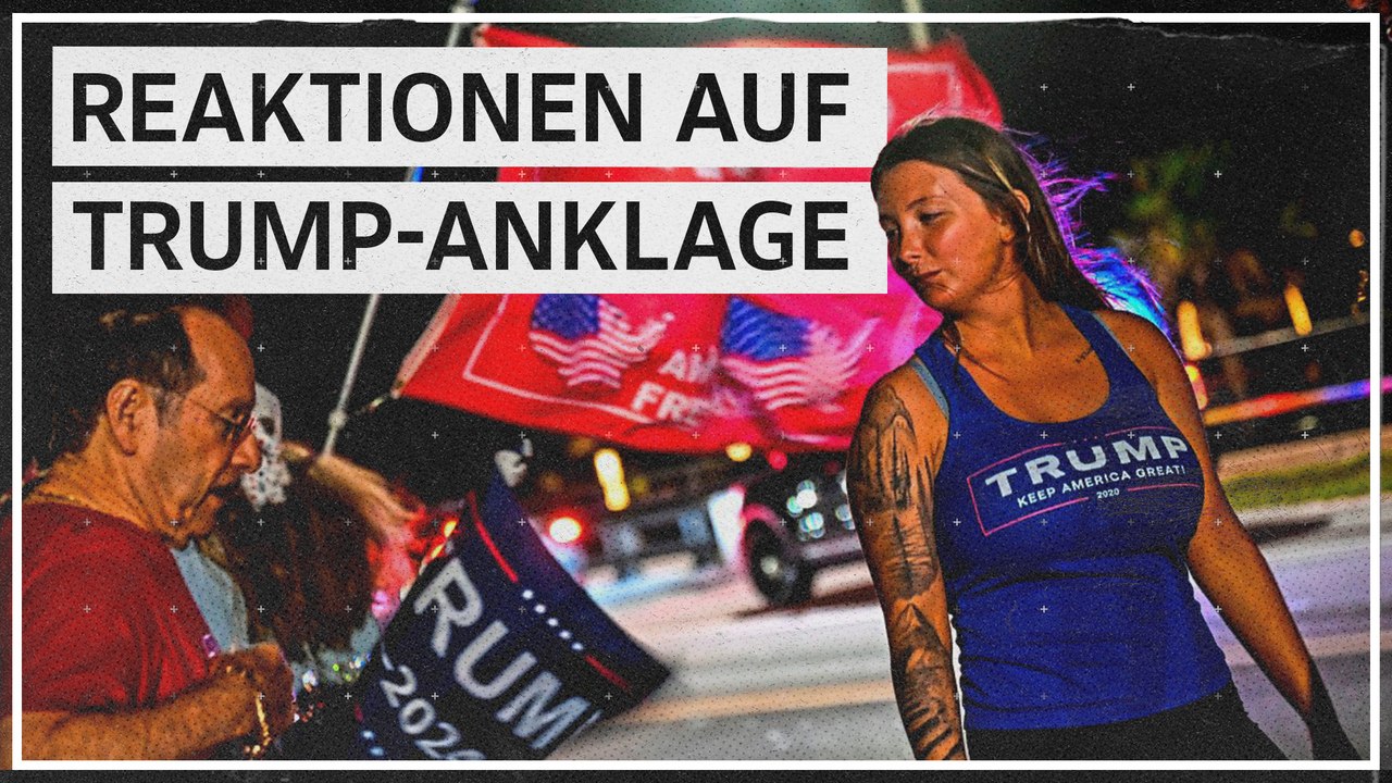 USA: Trump-Anhänger empört über Anklage - Trump-Gegner erleichtert