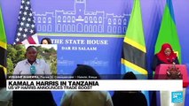 Kamala Harris announces Tanzania trade boost during Africa tour