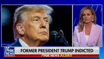 Donald Trump: Fox News studio gasp in shock as former president is indicted