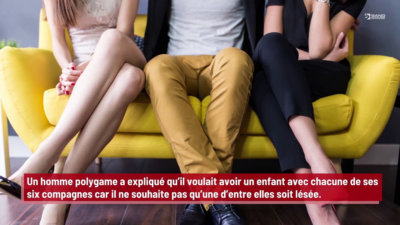 Un homme polygame explique qu’il veut avoir un enfant avec chacune de ses six compagnes !
