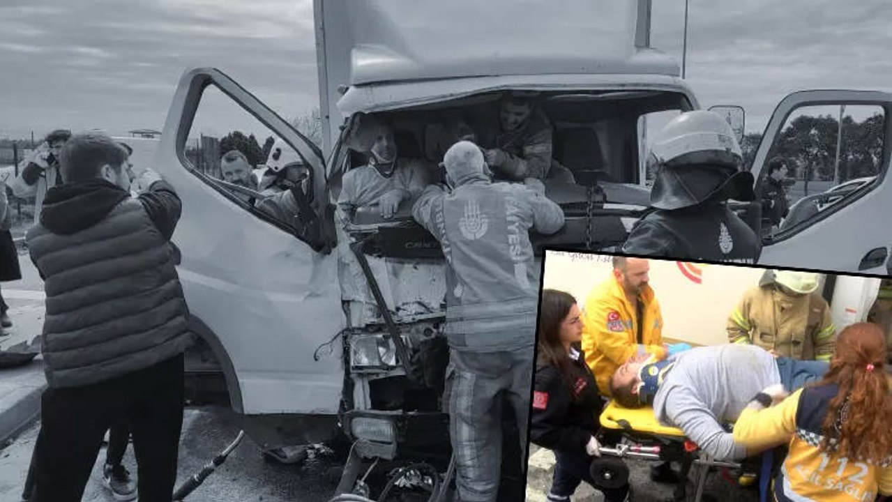 Bakırköy’de kırmızı ışık ihlali iddiası: 5 araç birbirine girdi