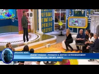 Jérémy Ferrari : pourquoi il refuse catégoriquement  participer à LOL : qui rit, sort?!