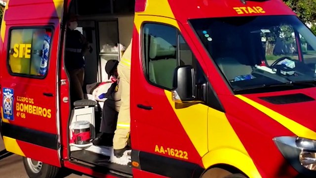 Motociclista fica ferido após colisão com bicicleta elétrica no Parque São Paulo