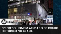 Após 13 anos, homem acusado de maior roubo da história do Brasil é preso   #SBTNewsnaTV (30 03 23)
