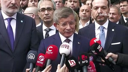 Ahmet Davutoğlu: Erdoğan'ı bir kez daha uyarıyorum, çıkın ve İYİ Parti'ye yönelik saldırıyı açıkça kınayın