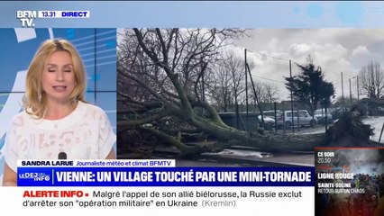 Vienne: une mini-tornade frappe le village de Saint-Jean-de-Sauves