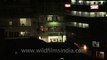 Unlikely sprawling urban image of Shillong at night, Meghalaya