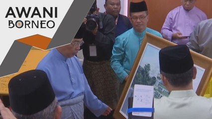 Agong berkenan rasmi Masjid Al-Sultan Abdullah