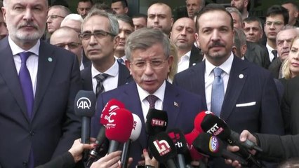 Davutoğlu: "Sayın Erdoğan'ı Bir Kez Daha Uyarıyorum; Çıkın, Açık Bir Şekilde İyi Parti'ye Yönelik Saldırıları Kınayın"