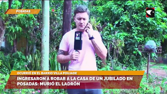 Ingresaron a robar a la casa de un jubilado en posadas, murió el ladrón