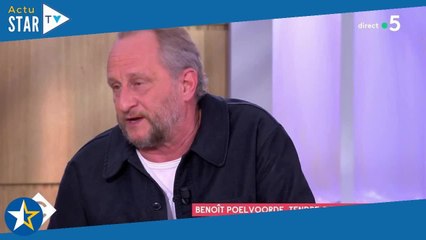 "Ne le raconte pas comme ça" : Benoît Poelvoorde tres gêné par une remarque sur sa femme dans C a vo