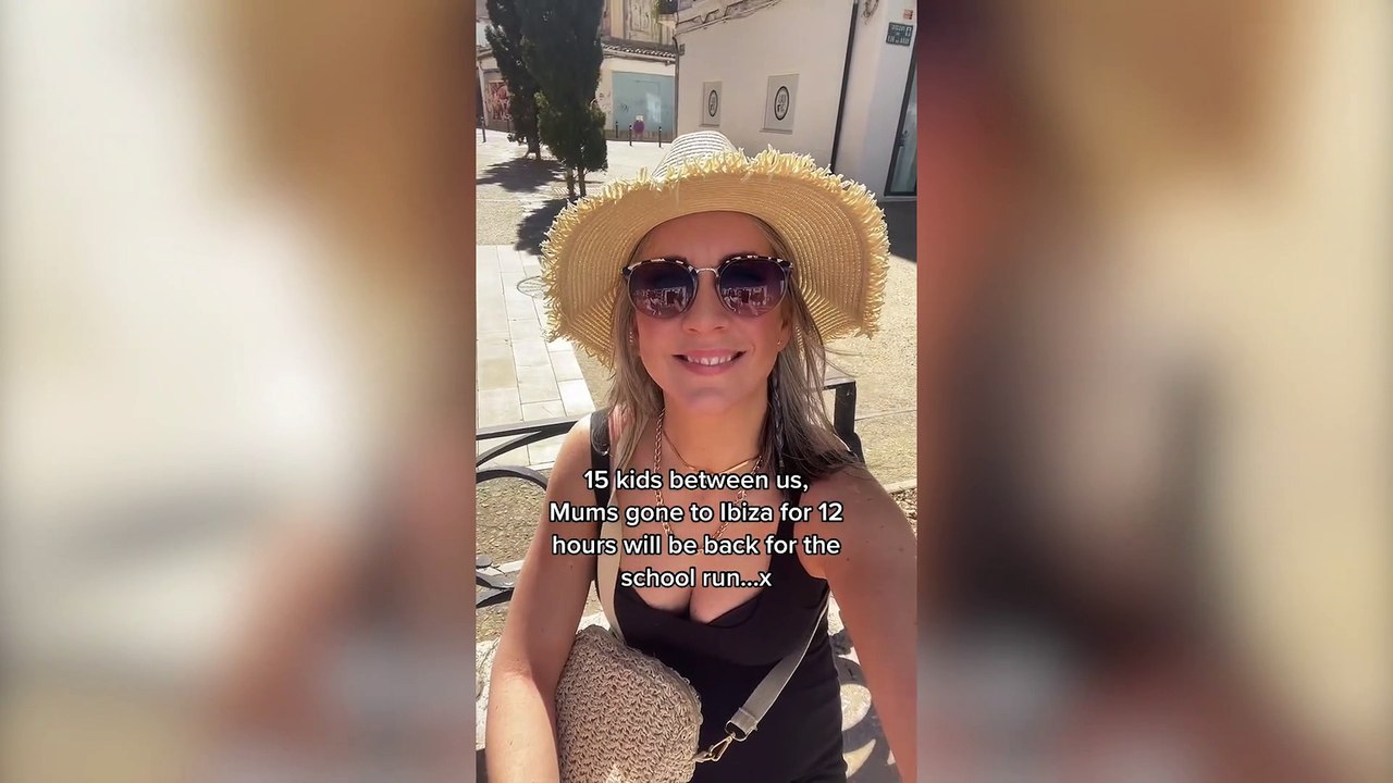 Manchester mums take 12-hour holiday in Ibiza - and get home in time for school run