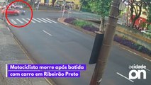 Motociclista morre após batida com carro em Ribeirão Preto