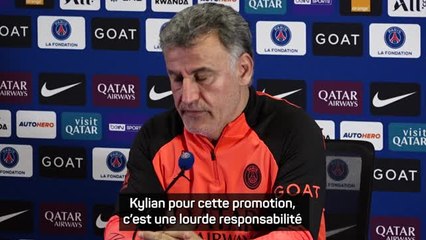 Video herunterladen: PSG - Galtier : “C'est le bon choix que Kylian soit le capitaine de l'équipe de France”