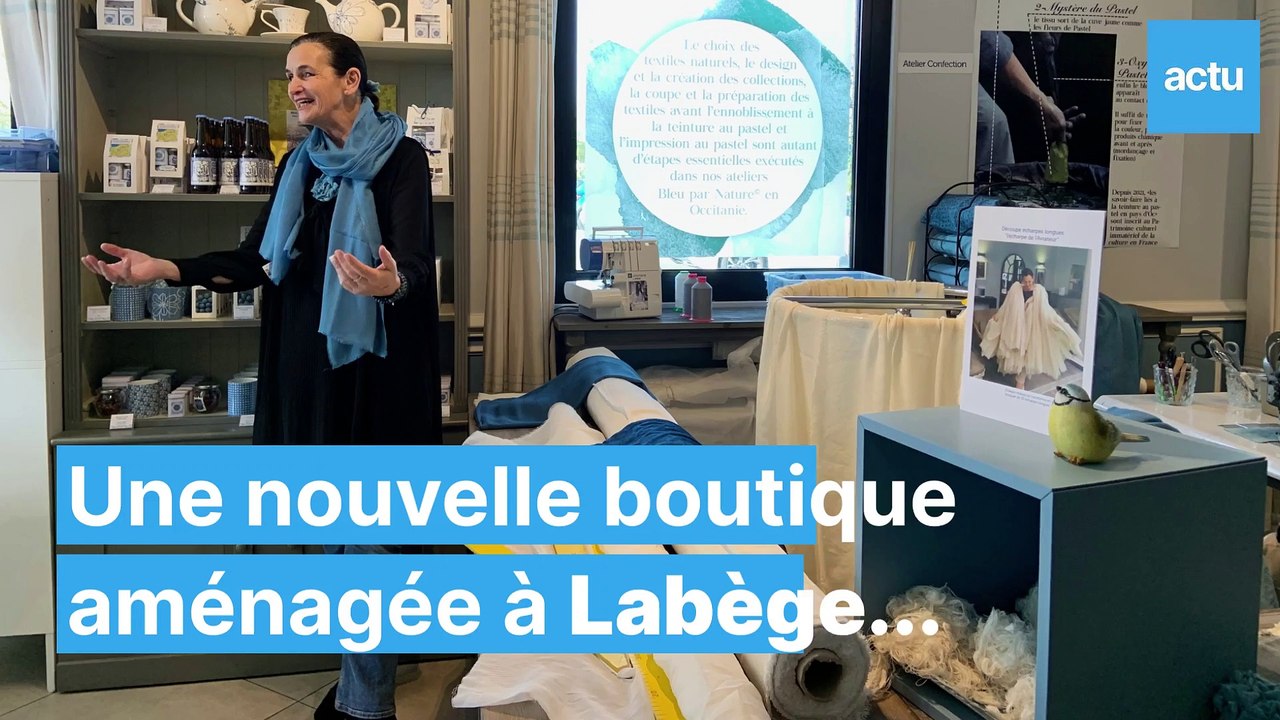 Près de Toulouse, Terre de Pastel ouvre sa boutique