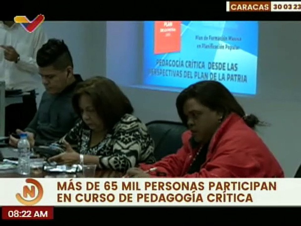 Se realizó curso de Pedagogía Crítica, el cual contó con la participación de más de 65 mil personas