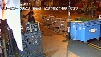 CCTV shows moment pensioner attacked as he walked home from mosque