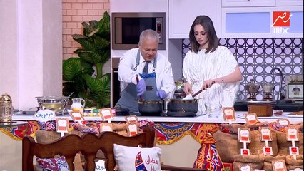 شوربة بروكلي بكريمة الطهي مع الثلاثي المفروم (زعتر بصل ثوم)