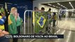 Ex-presidente Jair Bolsonaro volta ao Brasil e fala sobre joias sauditas 31/03/2023 10:16:48
