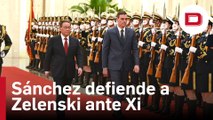 Sánchez defiende ante Xi que se debe respetar la soberanía y la integridad de Ucrania