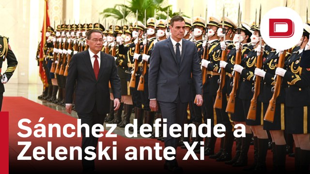 Sánchez defiende ante Xi que se debe respetar la soberanía y la integridad de Ucrania