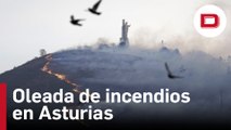 Asturias, en llamas: contabilizan 116 incendios en 35 concejos